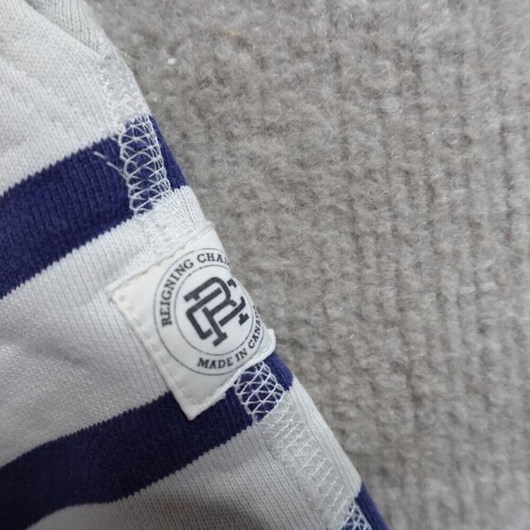 Reigning Champ Mens Shorts Small White Blue Drawstring United Arrows - Picture 7 of 12